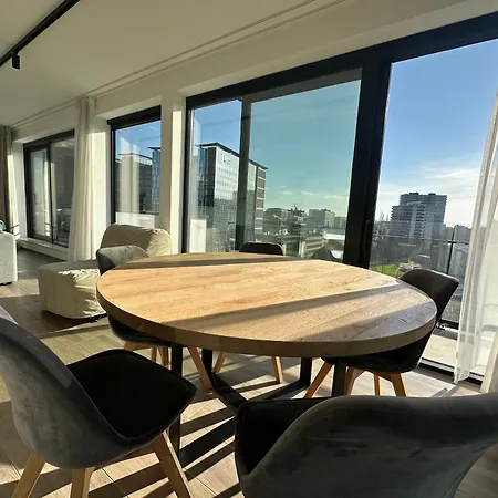 Penthouse Apartment In Brussels With Stunning View Exterior photo