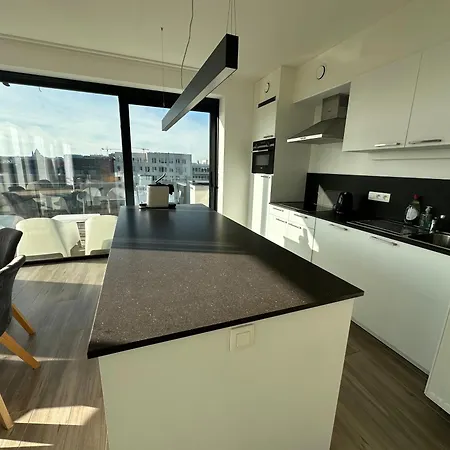 Penthouse Apartment In Brussels With Stunning View Exterior photo